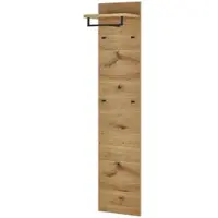Wohnwert Garderobenpaneel Valeo , holzfarben , Holzwerkstoff , Maße (cm): B: 42 H: 183 T: 27.0