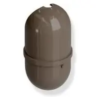 Hewi 805 Bürstenbehälter 477.20.E0484 für Toilettenbürstengarnitur, umbra
