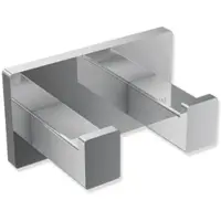 Hewi System 900 Q Doppelhaken 900Q90.00240 chrom, aus Edelstahl, 75x40x44mm