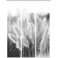 Vision S Schiebevorhang ¦ grau ¦ Synthetik ¦ Maße (cm): B: 60 H: 260