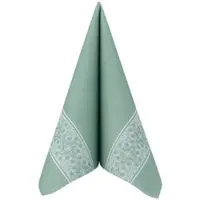 APARTina Airlaid Serviette Scarlett in Eukalyptus, 40 x 40 cm, 50 Stück -