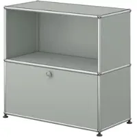 USM United Soft USM Haller Sideboard, mit einer Klapptür Lichtgrau