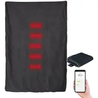 Wilson Gabor Smarte Decke mit IR-Heizelement, Bluetooth, App, bis 65 °C, 180x135 cm