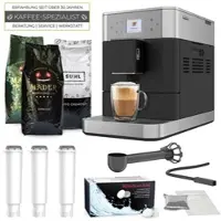 KitchenAid Kaffeevollautomat KF6 5KES8556EBK im Set mit 3 kg Kaffee und Zubehör