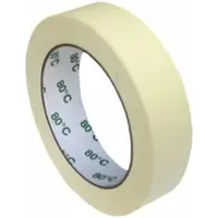 VEPATIM 36x Kreppband Kreppklebeband Montageband PLUS bis 80° C beige 25mm x 50m