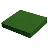 VEPATIM 1250x Servietten 24 x 24 cm 1/4 -Falz 2-lagig dunkelgrün