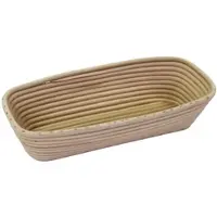 Schneider - Brotform / Gärkorb lang, eckiger Kopf 320 x 130 mm, 1000 gr.