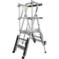 Altrex RolGuard Teleskop Plattformleiter 3/4 Stufen