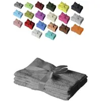 EXKLUSIV HEIMTEXTIL 12 x Gästetuch 500 g/m2 30 x 50 cm Anthrazit