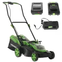 Verdemax Akku-Rasenmäher RS20 - 2 Akkus 20V/2.5Ah - Schnittbreite 38 cm