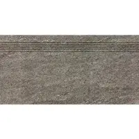 Rako Quarzit Treppenfliese braun 30x60 cm matt DCVSE736.1