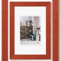 Walther design Grado Holz Bilderrahmen 10x15 cm cm ORANGE