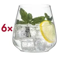Rona Old Fashioned Santorini 490 ml 6 Stück transparent, 10.6 cm