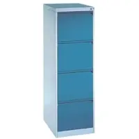 Californian Products CP Hängeregistraturschrank A4 blau, 43.3x135.7x59 cm
