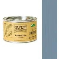 Kreidezeit Standölfarbe vollfett taubenblau - 0,375 l Dose