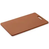 WAS Germany - HACCP Schneidbrett, 40 x 25 x 1,2 cm, braun, Polyethylen