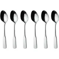 Gräwe Kaffeelöffel 6 Stück, Edelstahl 18/10, Serie Spaten