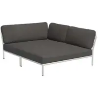 Houe LEVEL Cozy Ecke Kissen rechts Aluminiumgestell