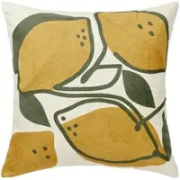 Broste Copenhagen Kissenbezug Limone 50x50cm
