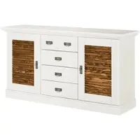 Maison bleue Sideboard Fancy ¦ weiß ¦ Maße (cm): B: 171,3 H: 90,1 T: 48.0