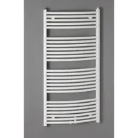 Zehnder Design-Heizkörper Zeno Bow 50 mm, Bronze, 1.184 x 80 x 745 mm