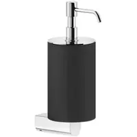 Gessi Rilievo, Seifenspender zur Wandmontage, Becher schwarz matt, 59514