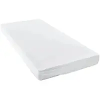 Möbel Kraft Spannbetttuch , weiß , Maße (cm): B: 120 H: 20