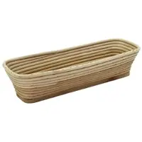 Schneider - Brotform / Gärkorb lang, eckiger Kopf 360 x 130 mm, 1250 gr.