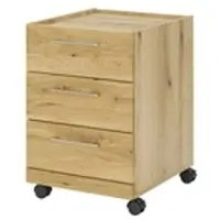 Smart Rollcontainer Oslo , holzfarben , Maße (cm): B: 45 H: 65 T: 55.0