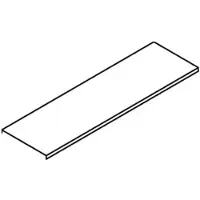 C+P Einlegeboden verzinkt | HxBxT 2,4x119,4x42,9cm von PROREGAL