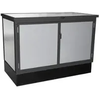 Weinmann TrendPool Technikbox Premium,, Paneel RAL 9006 weißaluminium / Rahmen RAL 7016 anthrazit
