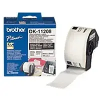 Brother QL Adressetiketten DK-11208 Selbsthaftend Weiß 38 x 900 mm 400 Etiketten