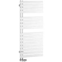 Kermi Design-Heizkörper „Credo Half flat“ 45 × 100 cm in Graphit Metallic