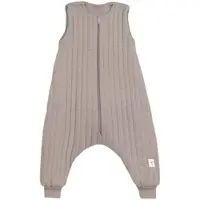 Lassig Ganzjahres-Sleepoverall Quilted 2.5 TOG, grau, 86