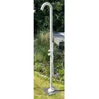 Eichenwald Ideal Modell 70 Gartendusche Sylt in Weiß