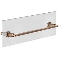 Gessi Inciso Handtuchhalter 450 mm, Montage an Glaswand, 58615