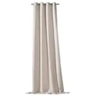 Como Thermo-Vorhang 245 x 135 cm (HxB) Ösenschal ¦ grau ¦ Synthetik ¦ Maße (cm): B: 135