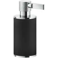Gessi Inciso Stand-Seifenspender, Behälter schwarz matt, 58538