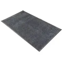 M&A Matting Schmutzfangmatte Microluxx, ocean blue, glatter Rücken 412016285150150 , Maße (B x T): 85 x 150 cm