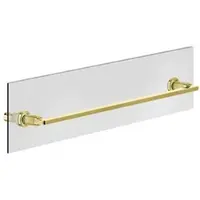 Gessi Inciso Handtuchhalter 600 mm, Montage an Glaswand, 58617