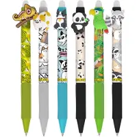 ONLINE USV-Systeme Online Gelschreiber magiXX Fun Wild Life, 70188, Gehäuse sortiert, 0,7mm, Schreibf. blau, 6 Stück