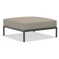Houe LEVEL Ottoman Hocker Aluminiumgestell