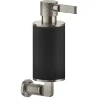 Gessi Inciso Seifenspender zur Wandmontage, Behälter matt schwarz, 58514
