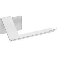 BRILLANTBAD BIVA Papierrollenhalter ohne Deckel Edelstahl matt 155x58x83 mm für Bad & WC >> zum Kleben