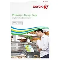 Xerox Premium NeverTear Selbstklebefolie, 53 µm, glänzend glasklar, ablösbar, DIN A4, 50 Blatt
