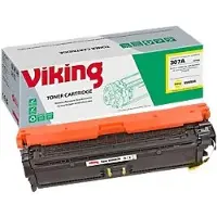 Viking Tonerkartusche Kompatibel HP 307A CE742A Gelb
