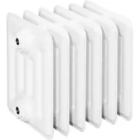 ASW HG-TEC DIN-Stahlradiator RAL 9010 gep. 27 Glieder, BH 300 NA 200 BL 1350 BT 250