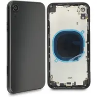 Apple Schwarzes Cover (ohne Logo) für Rückseite, inkl. Tastenset und SIM-Halter, passend für iPhone XR