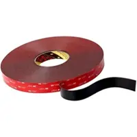 3M VHB Klebeband 5925F, Schwarz, 19 mm x 33 m, 0,6 mm