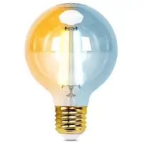 Aigostar E27 LED CCT Smart Wi-Fi Filament Retro Vintage Nostalgie Leuchtmittel dimmbar 2700-6500K G95 Ø 95mm 6 Watt
